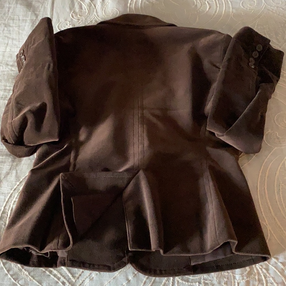 Express designed studio brown jacket - Picture 4 of 4